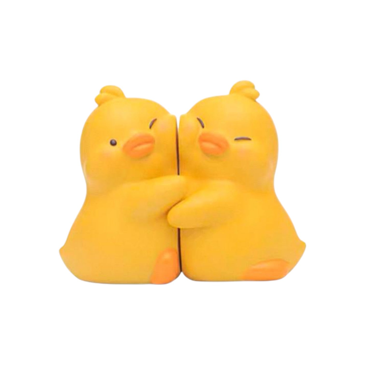 Cuddling Duck Bookends