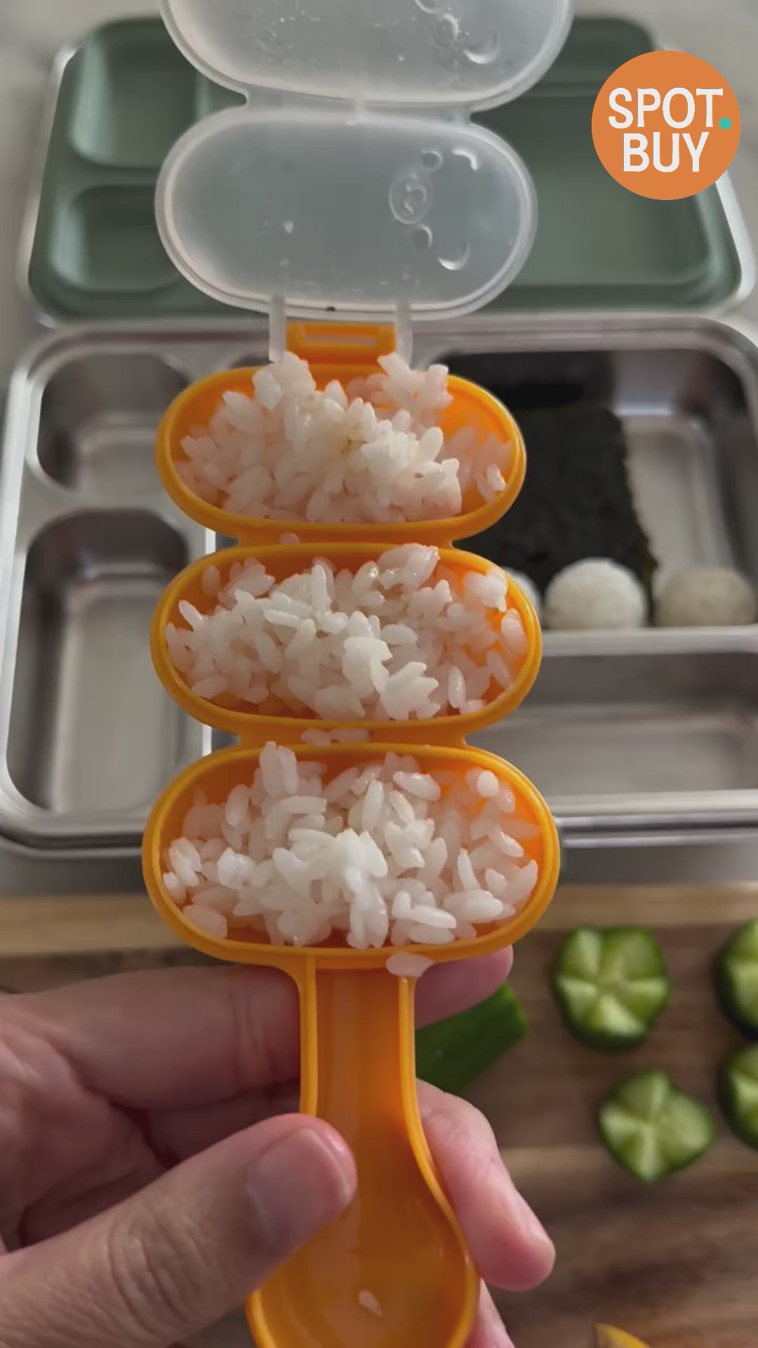 Fun Onigiri Maker Shaker