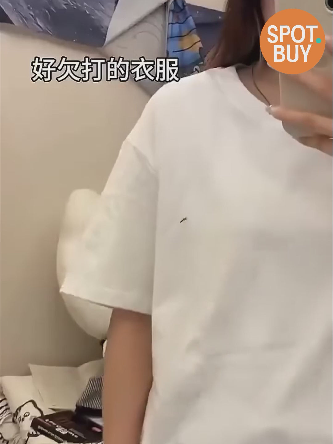 Mosquito Print Novelty T-shirt