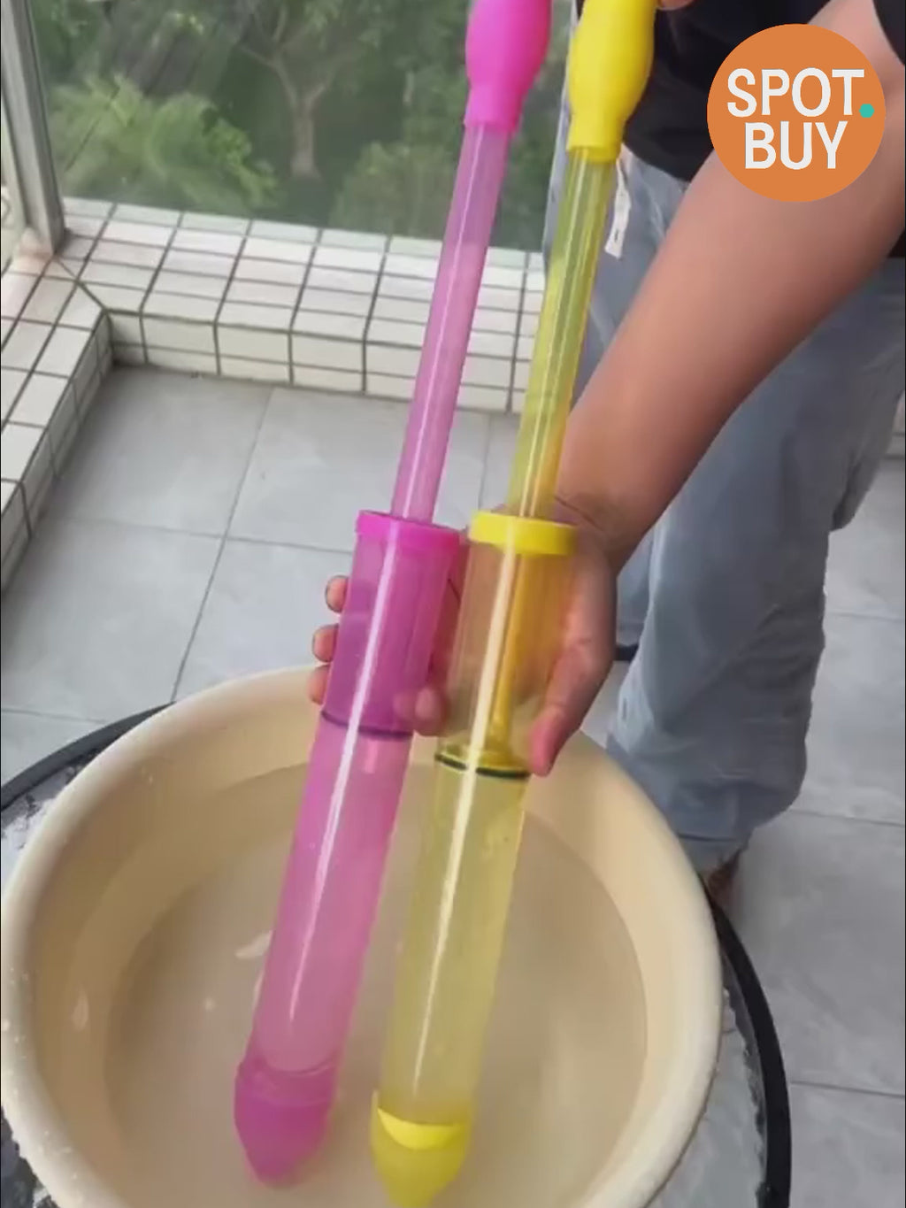 Creative Firework-Effect Water Gun