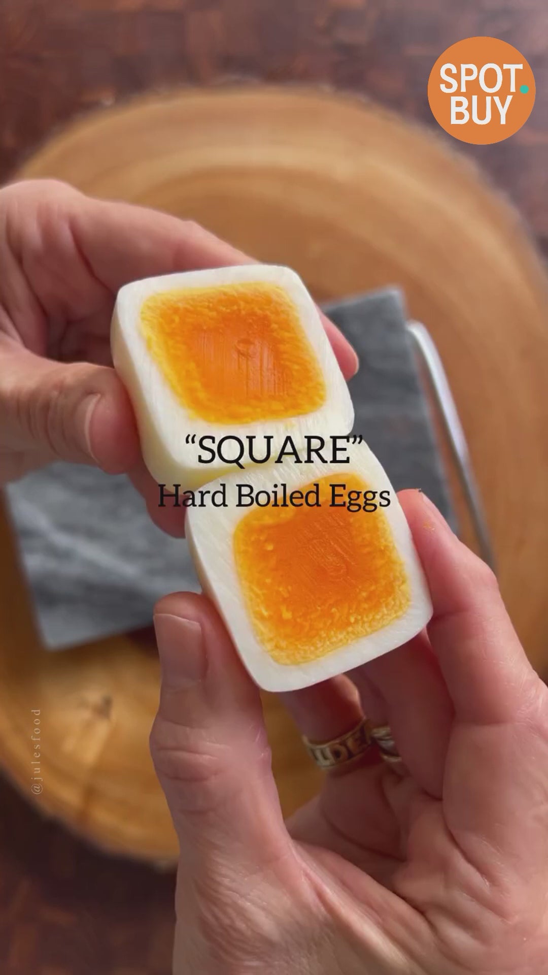 Creative Square Boiled Egg Shaper